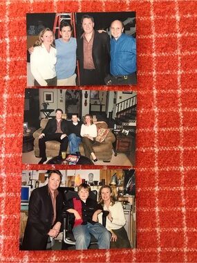 Two And Half Men(3) Three personal photos of some of the cast inc. Charlie Sheen